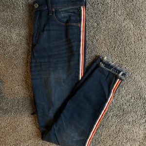 Abercrombie and Fitch High Rise Ankle Jeans